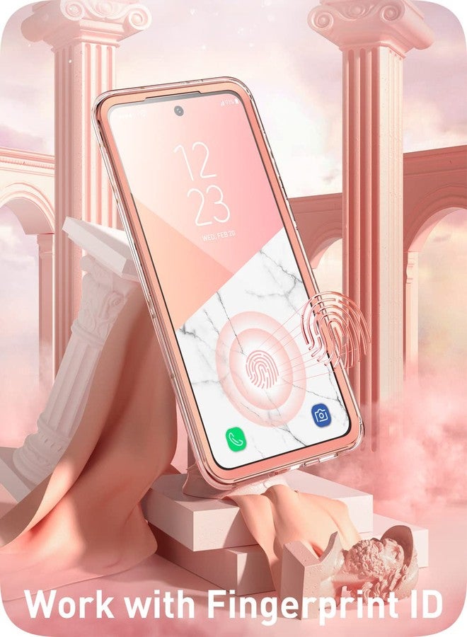 آي-بلاسون جراب i-Blason Cosmo لهاتف سامسونج جالاكسي S22 بلس (2022)، جراب واقٍ أنيق ونحيف مع واقي شاشة مدمج (رخامي) - Image 5